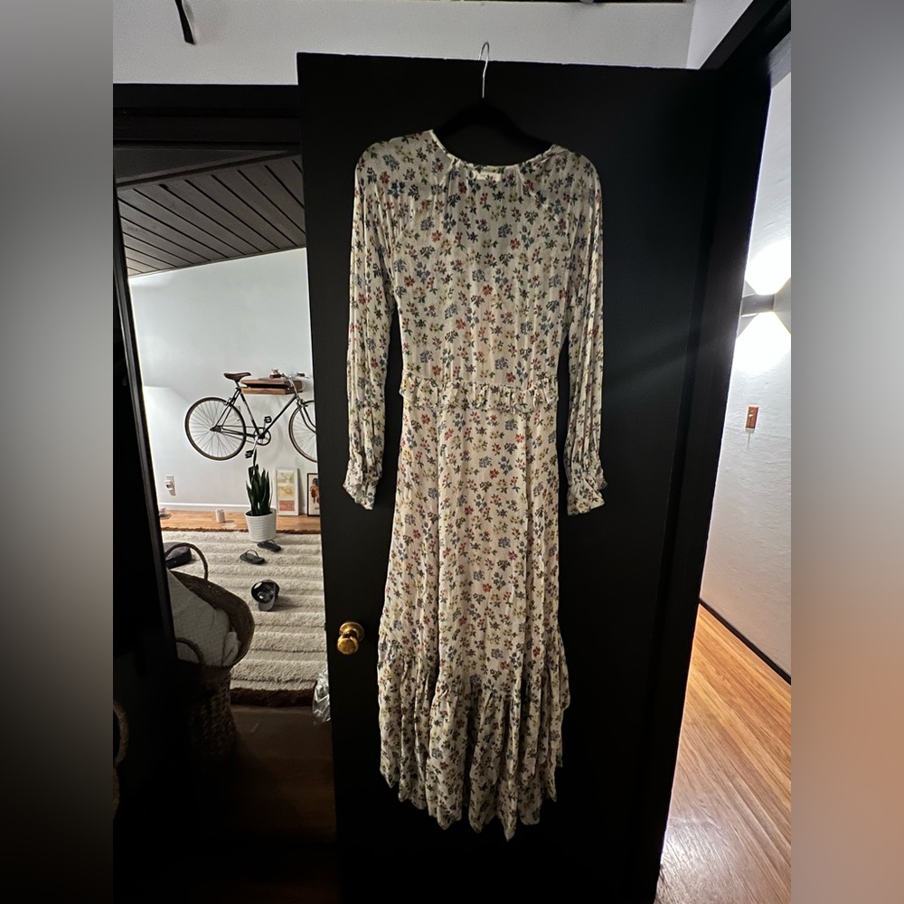 Doên Saffron Dress in Bouquet Size Small - Picture 5 of 7
